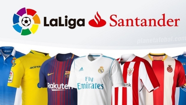 75% das equipes da Liga espanhola são patrocinadas por casas esportivas