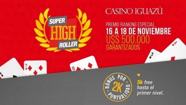 Às vésperas do Super High Roller, Casino Iguazú organiza satélites acessíveis