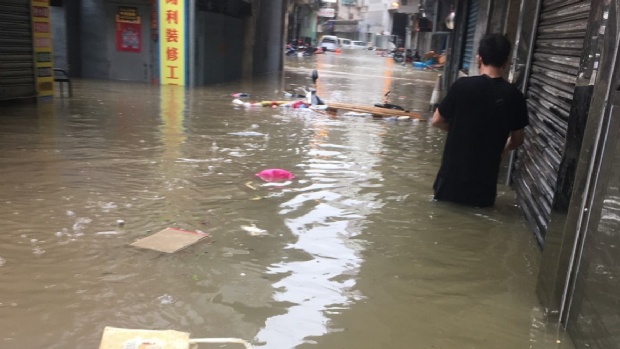 Three dead in Macau as typhoon smashes casino enclave