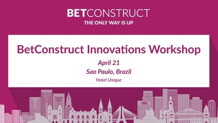 BetConstruct organiza um workshop no Brasil no final deste mês