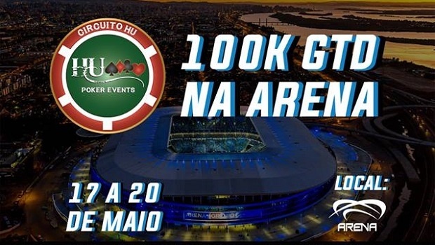 Circuito HU será o primeiro torneio de poker realizado em um estádio de Porto Alegre