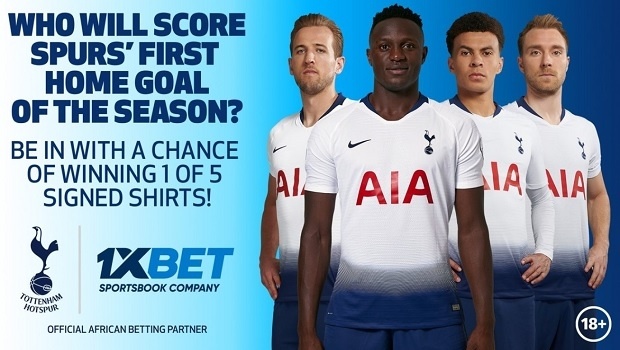 1xBet to focus on Tottenham Hotspur fans in South Africa, Ghana and Nigeria