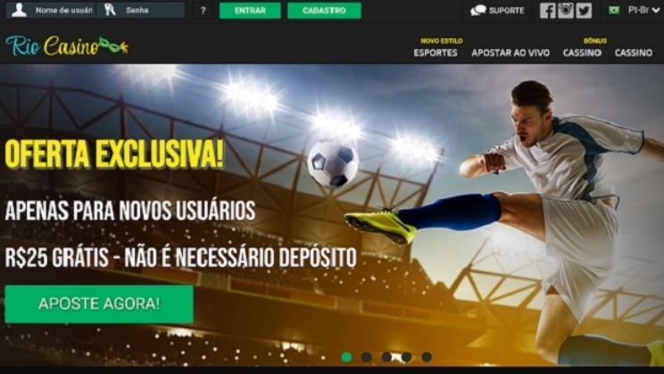 RioCasino lança novo site de apostas esportivas e cassino on-line