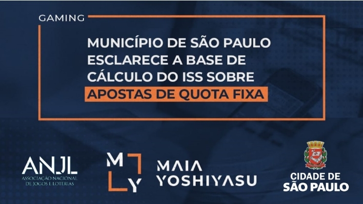 Município de São Paulo esclarece a base de cálculo de 2% do ISS sobre apostas esportivas