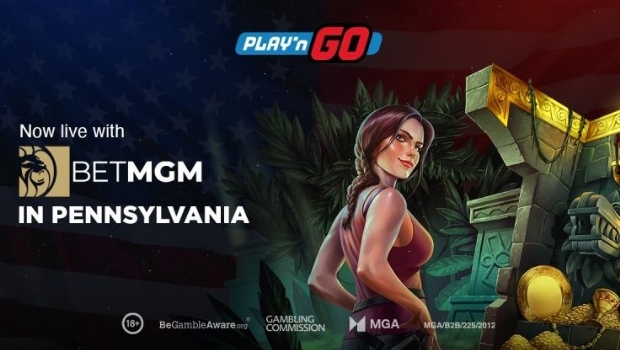 Play’n GO expande parceria com a BetMGM em lançamento na Pensilvânia