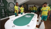 Palmeiras coloca mesa de poker oficial em centro de treinamento