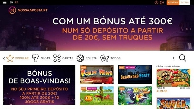 Novo site de jogo online da Cofina ultrapassa 100 mil apostas