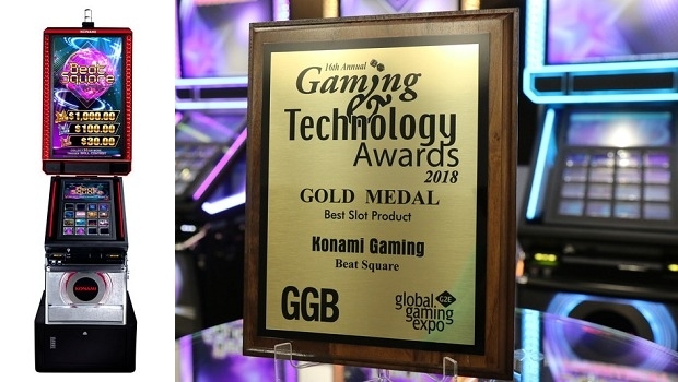 Konami’s Beat Square wins Best Slot Product award