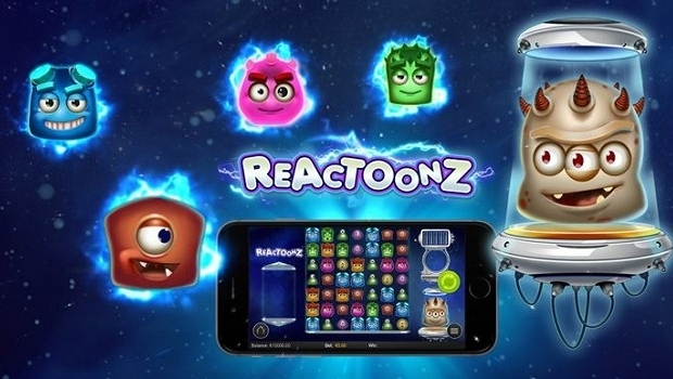 Play'n GO lança o slot online Reactoonz