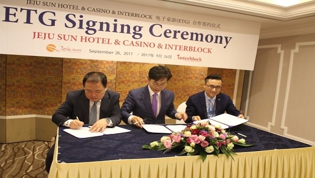 Interblock apresenta seu ETG na Coréia do Sul