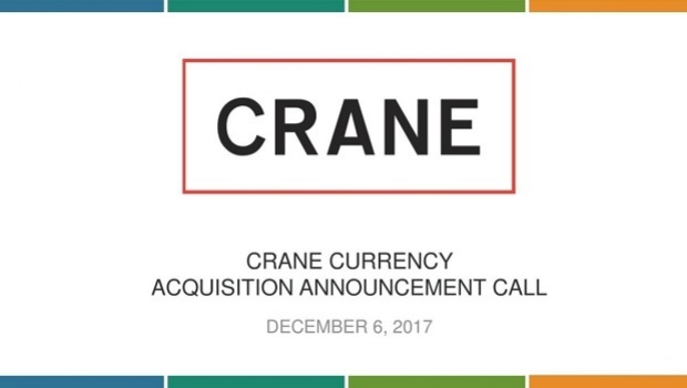Crane Co. to acquire Crane Currency