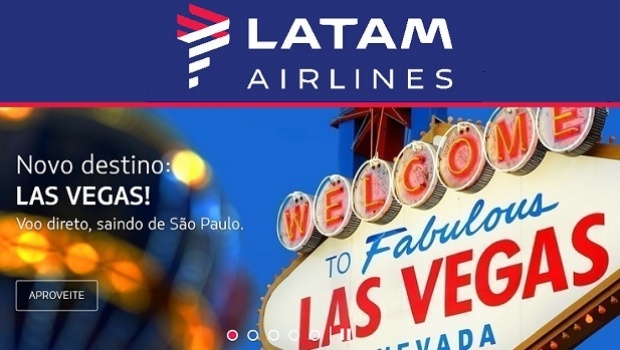Novos voos sem escalas Las Vegas-São Paulo programados para 2018