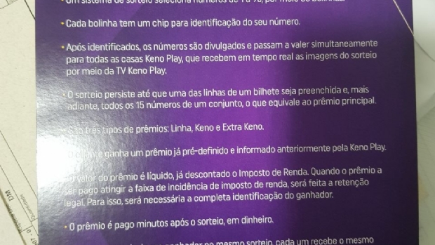 “A Lei do Turfe autoriza que o Jockey Club realize sorteios numéricos em suas subsedes”
