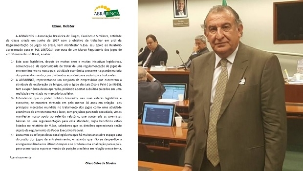 ABRABINCS also issues note supporting approval of PLS 186/2014 in the Senate