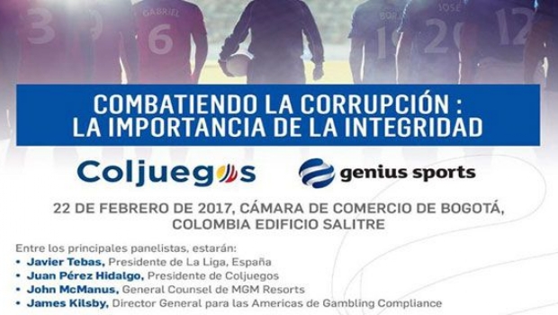 Colômbia terá conferência sobre integridade das apostas esportivas