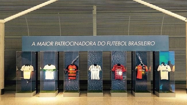 Caixa's investment in football sponsorships may reach US$ 52 million