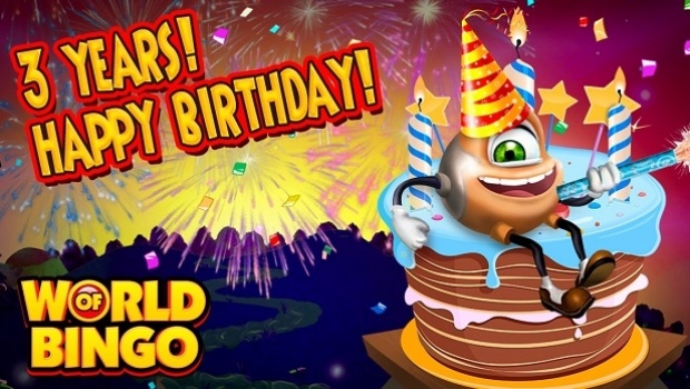 World of Bingo da Zitro comemora terceiro aniversário