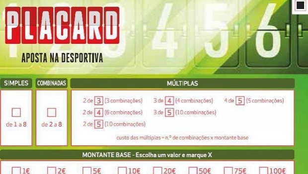 Placard vai ter oito novos desportos para apostar e apostas online