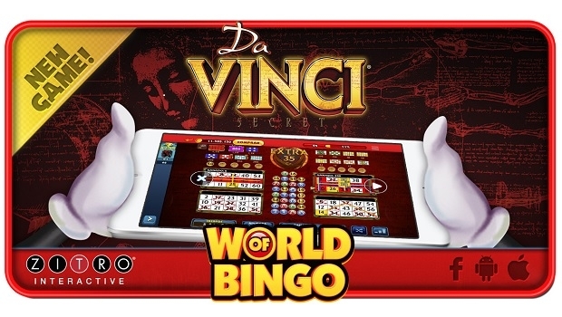 Da Vinci Secret arrives to Zitro’s World of Bingo