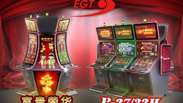 EGT vai expor jackpots temáticos e gabinetes curvos no PGS 2017