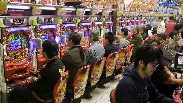 Autoridades japonesas reduzem o limite de ganhos do Pachinko