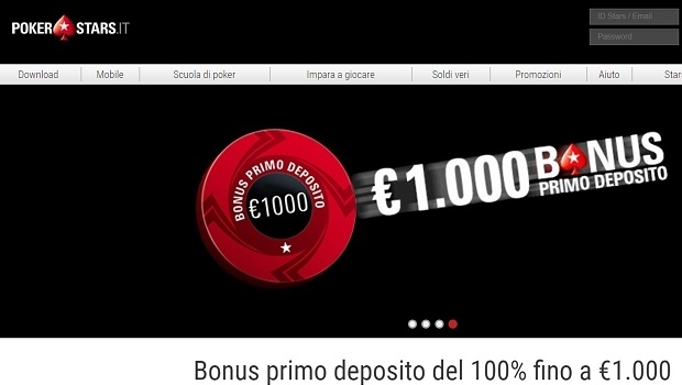 PokerStars se torna líder no mercado italiano
