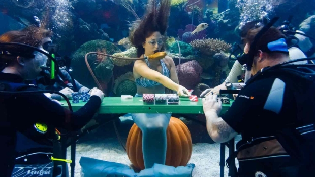 Pompano Beach recebeu torneio de pôquer embaixo d’água