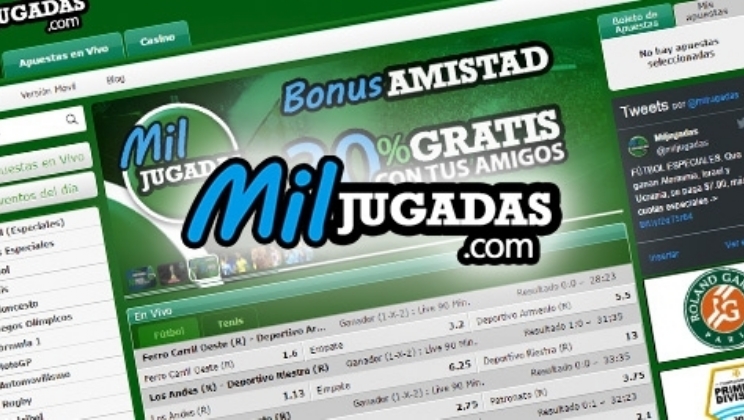 Autoridades argentinas congelam fundos do Miljugadas.com