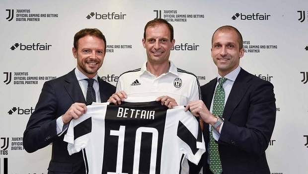 Juventus agree partnership with Betfair