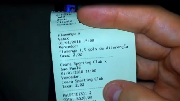 Apostas esportivas são oferecidas por bicheiros no Rio