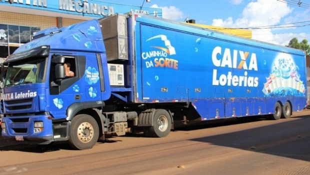 Caminhão da sorte da Caixa Econômica Federal estará em Concórdia - SC