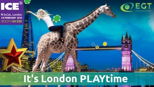 EGT “will make people play” with double size booth at ICE 2018