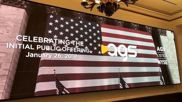 AGS enters the stock market with an explosion in the public offering