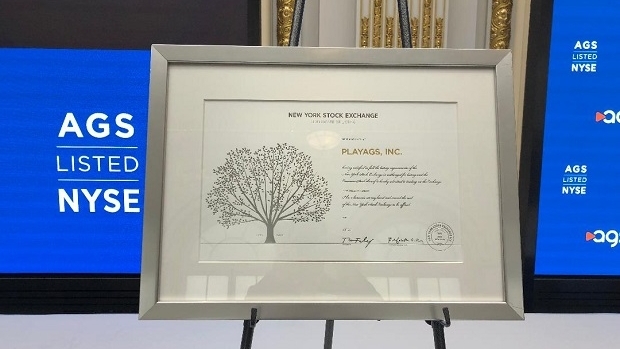 AGS enters the stock market with an explosion in the public offering