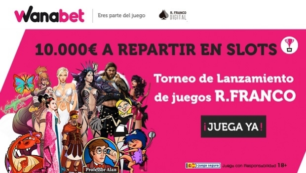 R. Franco Digital games are available at Wanabet