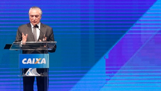 Brazilian president Temer orders to continue contracting Caixa Lotteries VP