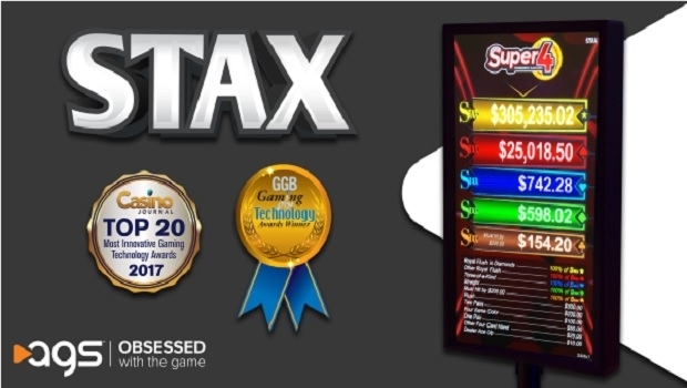 AGS STAX wins top honor in Gaming and Technology Awards