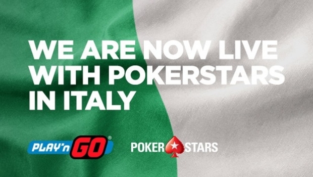 Play'n GO é lançada com a PokerStars na Itália