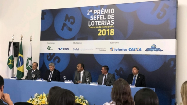 SEFEL realiza cerimonia de entrega do 2º Prêmio de Loterias