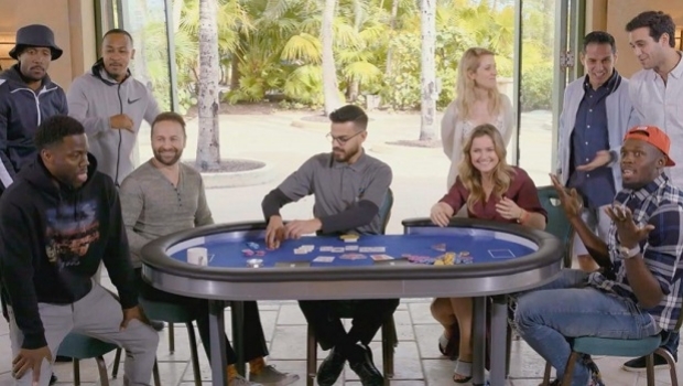 Usain Bolt e Kevin Hart vão para a mesa de feltro na final PokerStars #GameOn