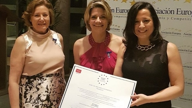 Zitro receives the Gold Medal to Merit at Work