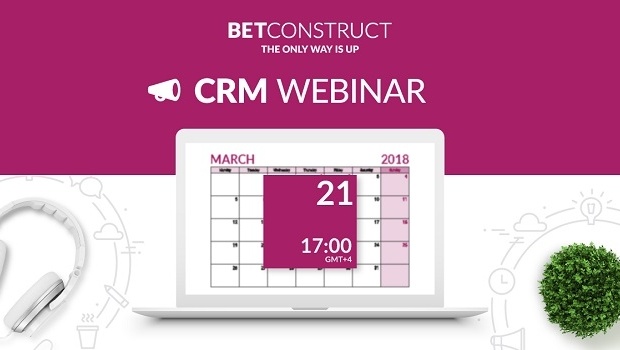 BetConstruct anuncia webinar sobre CRM