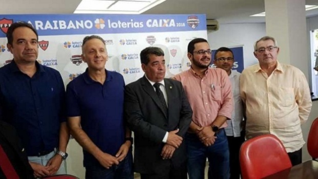 FPF e Loterias Caixa oficializam acordo de patrocínio do Paraibano 2018