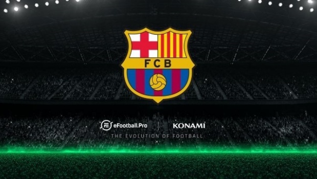 Barcelona entra na equipe de eSports na liga PES da Konami