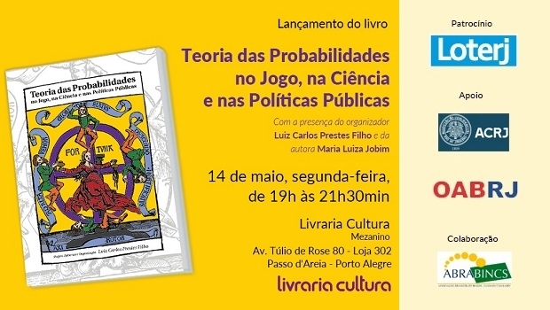 Luiz Carlos Prestes Filho launches his new book on gaming in Porto Alegre