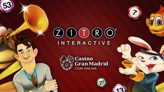 Zitro games available at Casino Gran Madrid Online