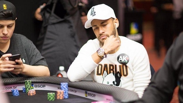 Neymar finished 6º in BSOP São Paulo High Roller taking US$21k
