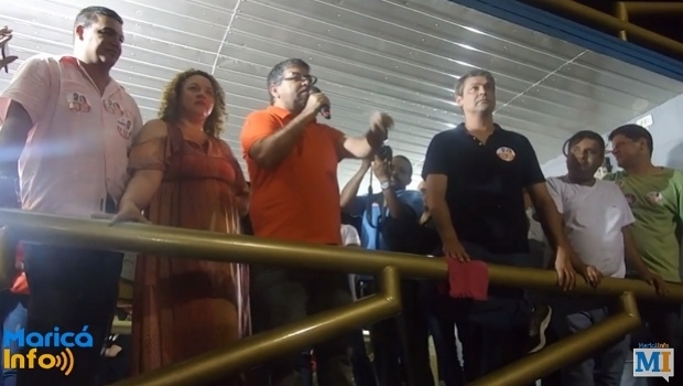 Em comício, Washington Quaquá defende instalação de resort com cassino em Maricá