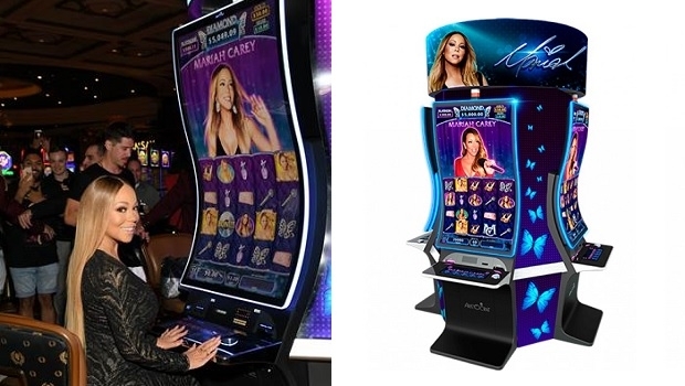 Mariah Carey unveils Aristocrat slot in Las Vegas