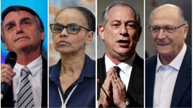 Bolsonaro mantém liderança mas perde para Ciro, Marina e Alckmin no 2º turno